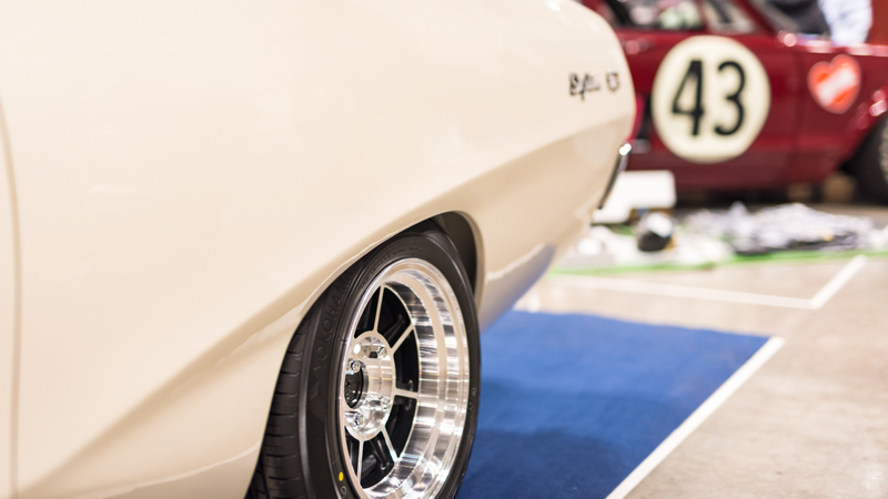The cars display by East Car were in stunning condition